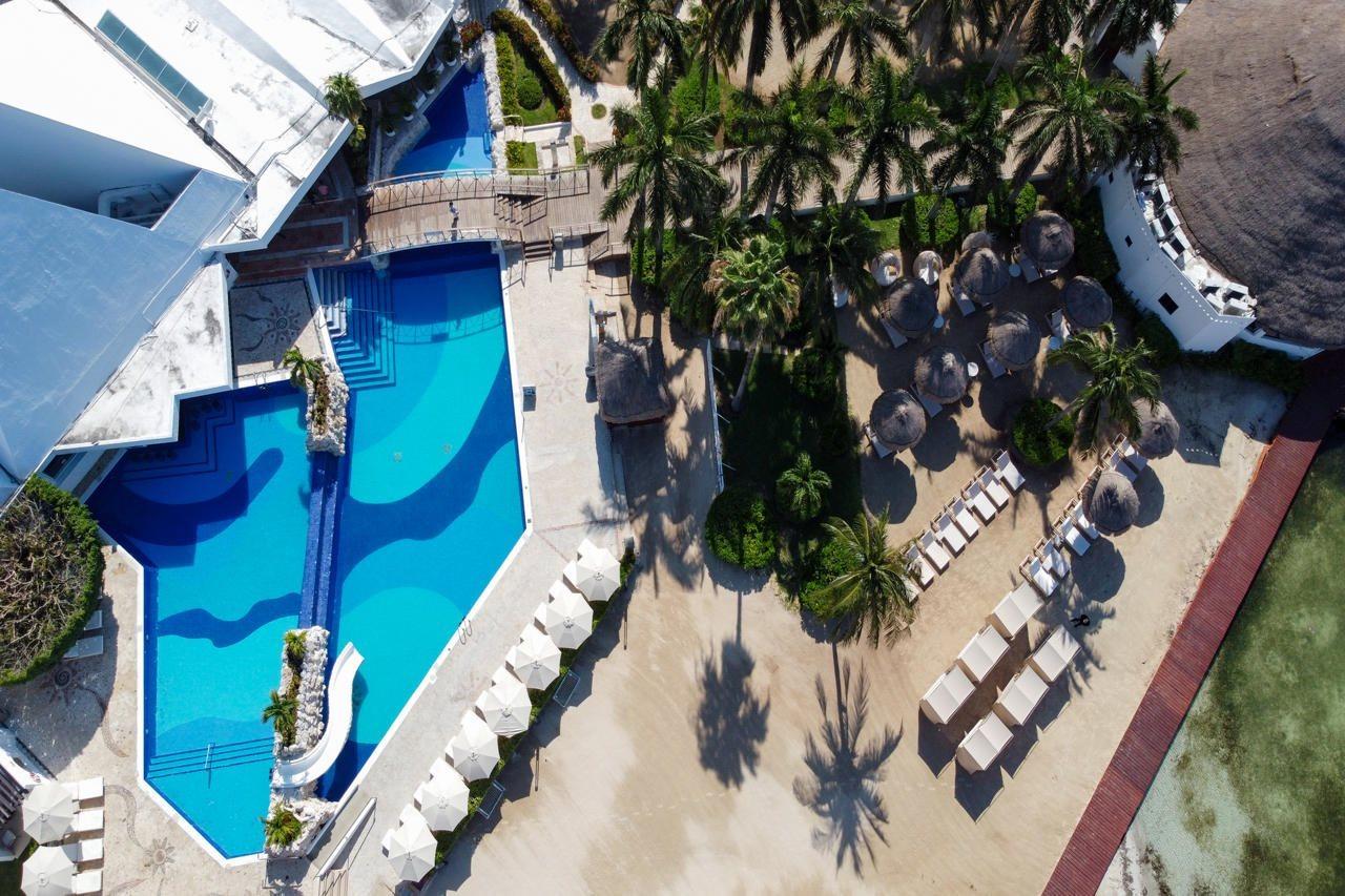 Sunset Marina & Yacht Club Hotell Cancún Exteriör bild