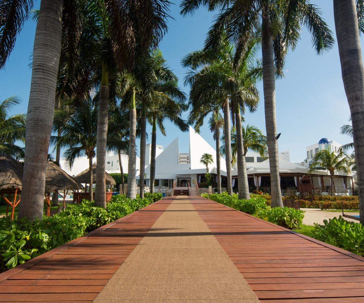 Sunset Marina & Yacht Club Hotell Cancún Exteriör bild
